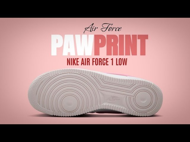 NIKE AIR FORCE 1 LOW “PAW PRINT” 2024