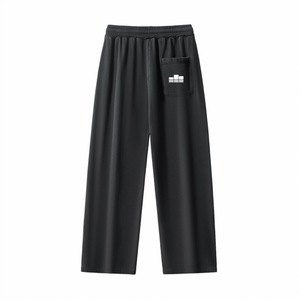 Raw-Seam Enzyme Washed Sweatpants - Image 2
