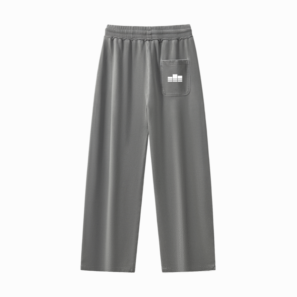 Raw-Seam Enzyme Washed Sweatpants - Image 4