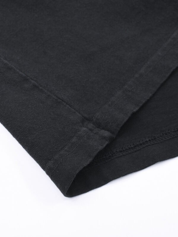 Square Patch Monkey Washed Drop Shoulder T-Shirt - 250 GSM - Image 5