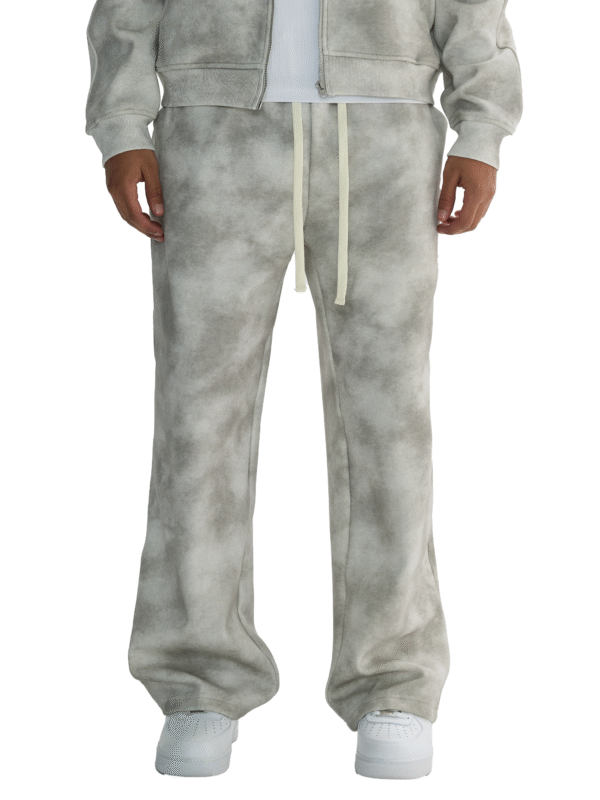 Dirty Washed Fleece Sweatpants - Image 5