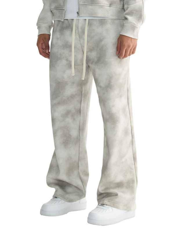 Dirty Washed Fleece Sweatpants - Image 3