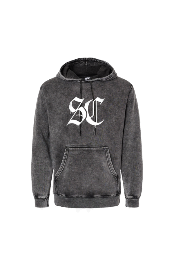 Unisex Midweight Mineral Wash Hooded Sweatshirt
