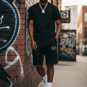City Shorts - Black Fleece Shorts