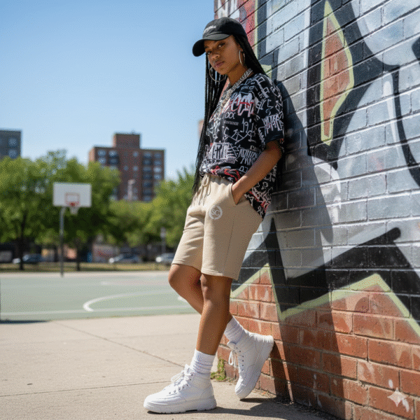 City Shorts - Sandstone Fleece Shorts - Image 3