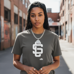 Gray Intersect SC Streetwear T Shirt