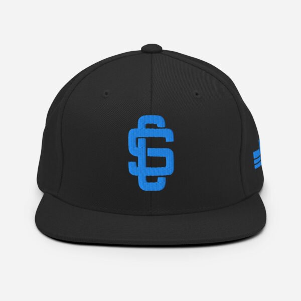 Blue Logo Premium Snapback - Image 3