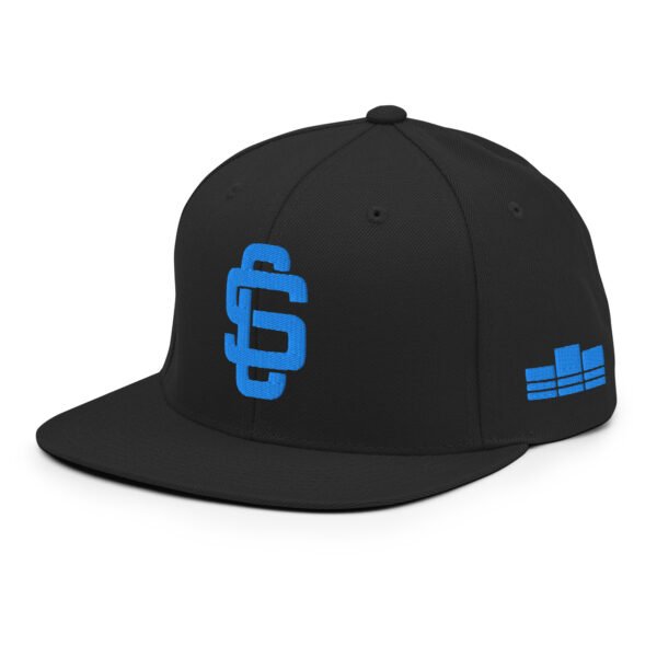 Blue Logo Premium Snapback - Image 2