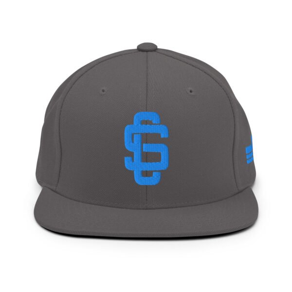 Blue Logo Premium Snapback - Image 5