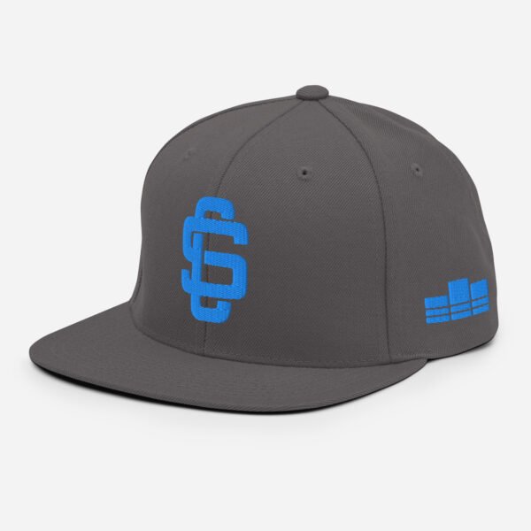 Blue Logo Premium Snapback - Image 6