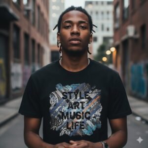 Style Art Music Life Heavyweight Tee
