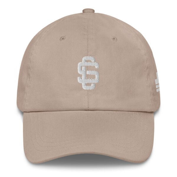Premium Polo Cap Black/Khaki/Stone - Image 11